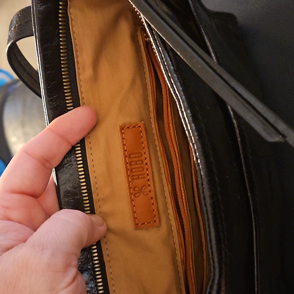 Hobo International Black Shoulder Bag Tote - Picture 9 of 13